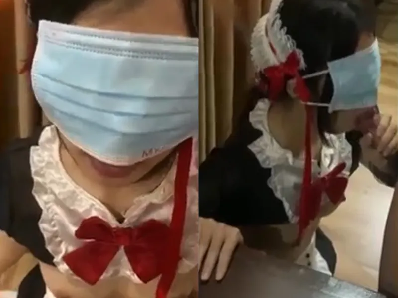 Em người yêu việt dâm cosplay nô lệ tình dục liếm mút con củ khoải điêu luyện